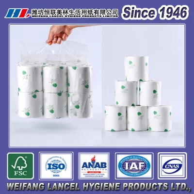 Rotolo di carta igienica biodegradabile all'ingrosso